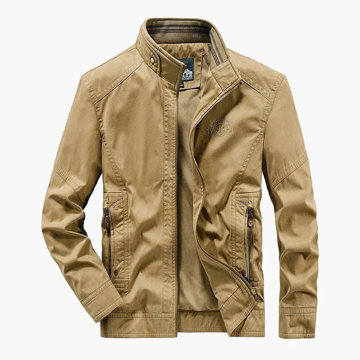 Drune | Übergangsjacke Casual Streetwear mit Stehkragen - Stilvolle Freizeitjacke für Alltag und Outdoor
