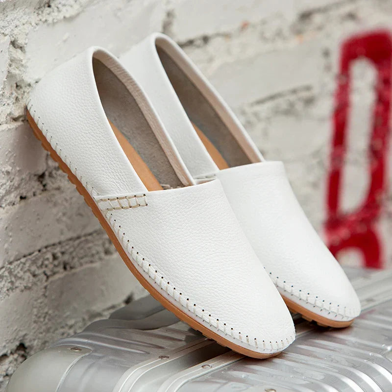 Bequeme Lederhalbschuhe für den Alltag Drune Drune