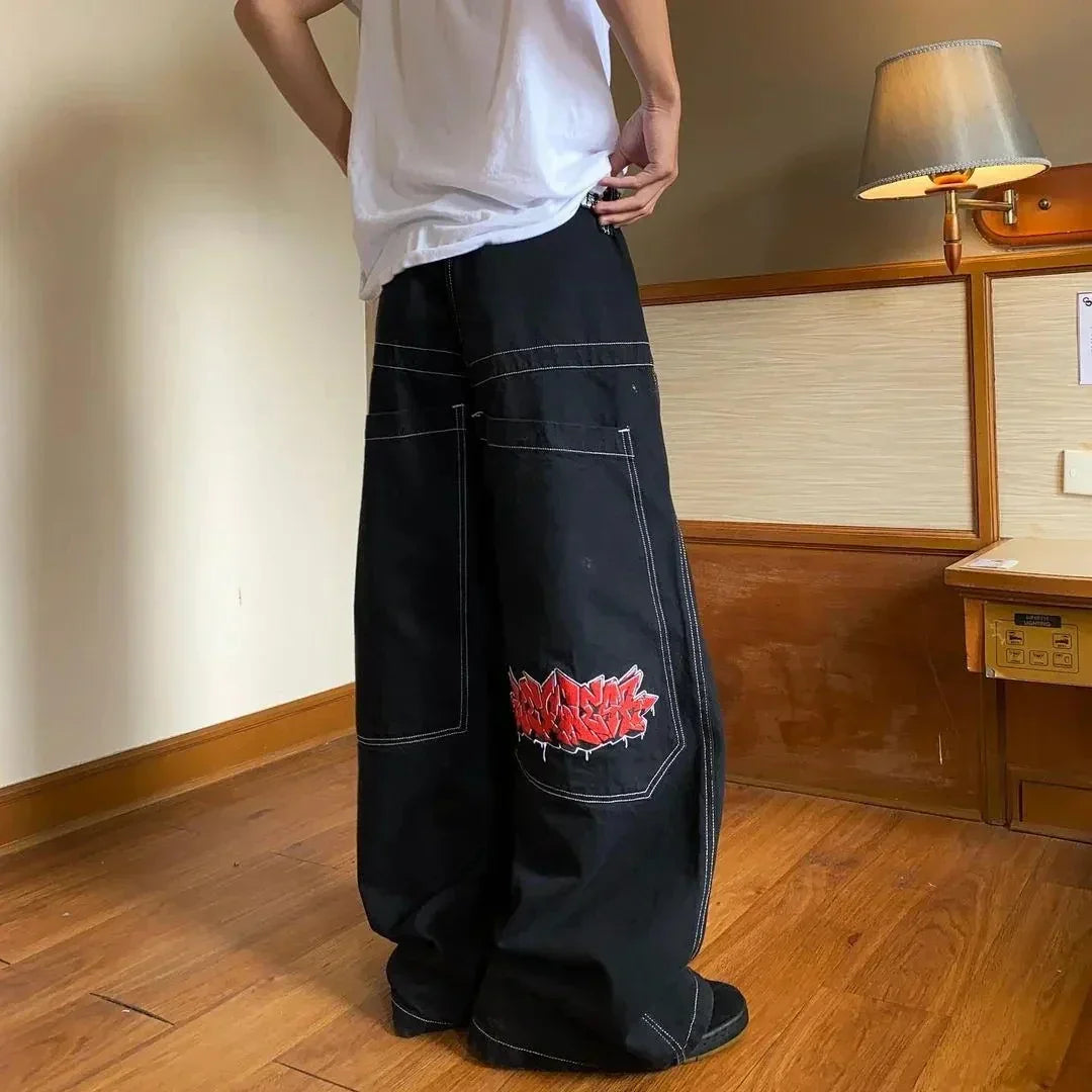 Denim Baggy Jeans mit Weiter Passform & Lässigem Stil | Drune