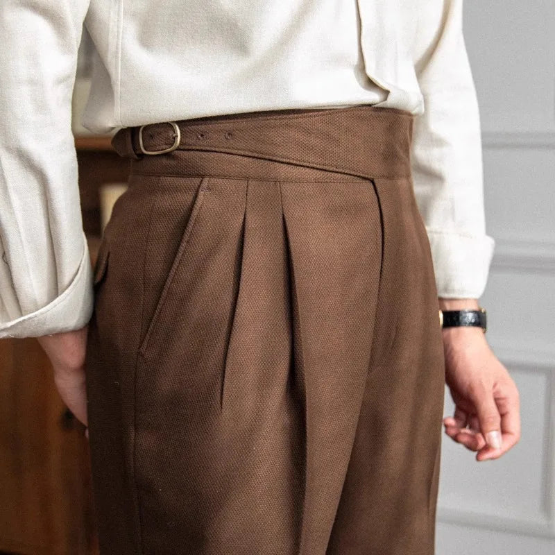 Anzughose Herren Italienisch Elegant