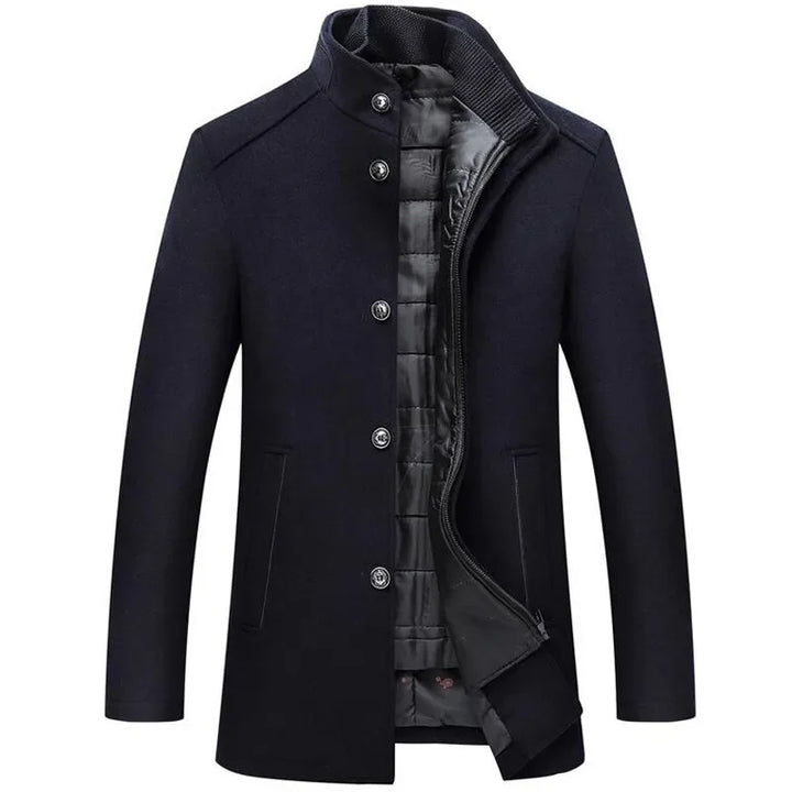 Drune | Winter Mantel Klassisch Modern Freizeit Business Jacke