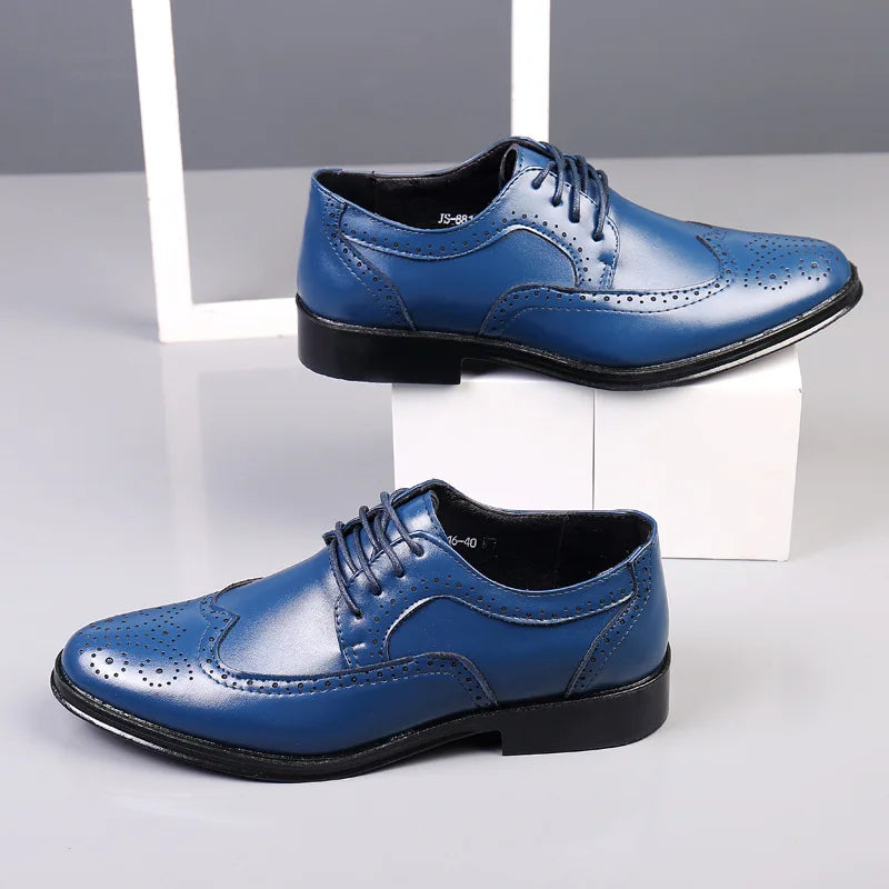 Drune | Bequeme Oxford Herren Business Anzug Schuhe