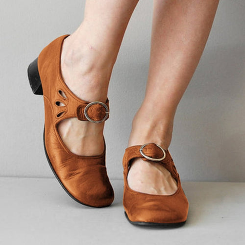 Drune Stilvolle Frühlings-Favoriten | Damen Pumps mit Niedrigem Absatz