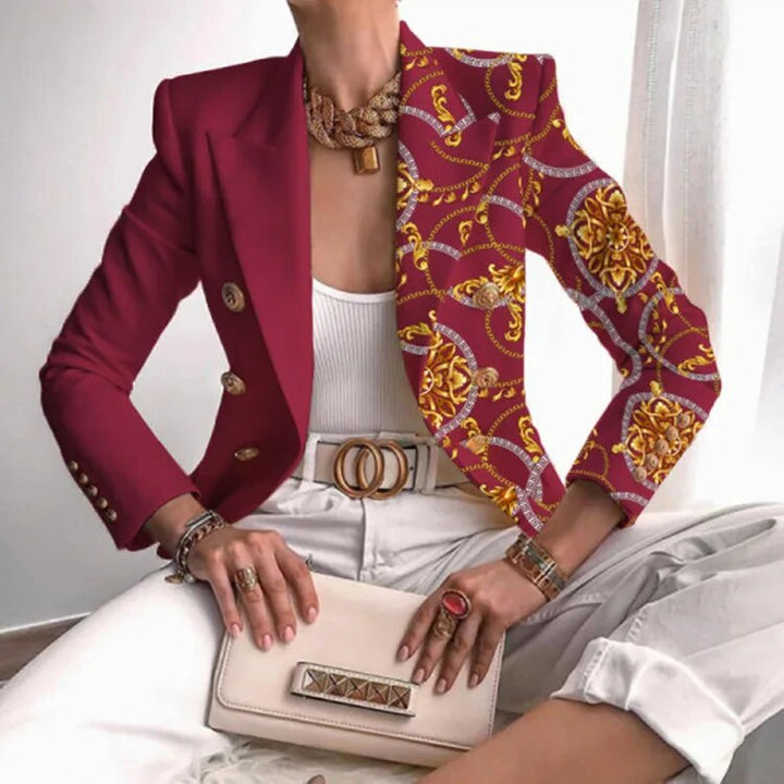 Drune | Damen Blazer mit Muster