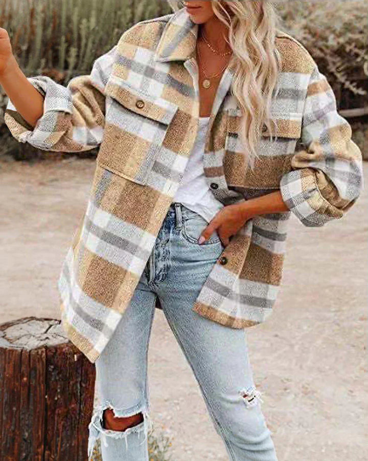 Drune | Warme Woll Jacke Damen