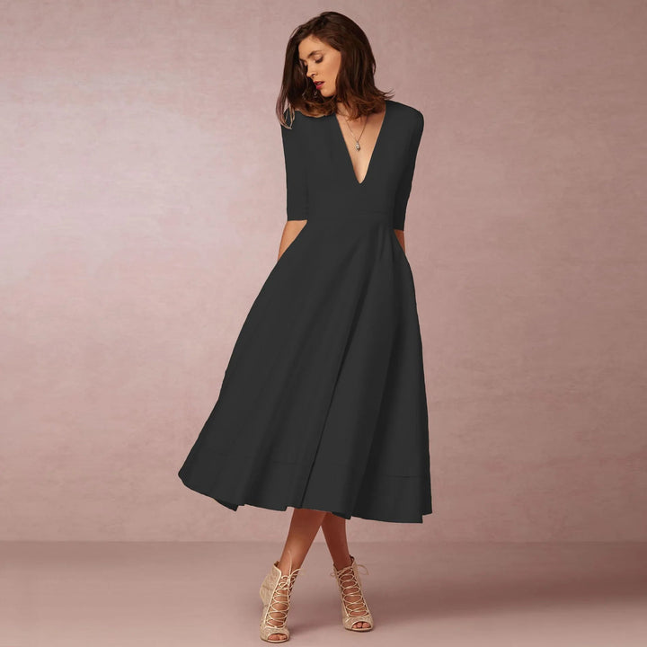 Drune | Elegante Lange Damenkleid