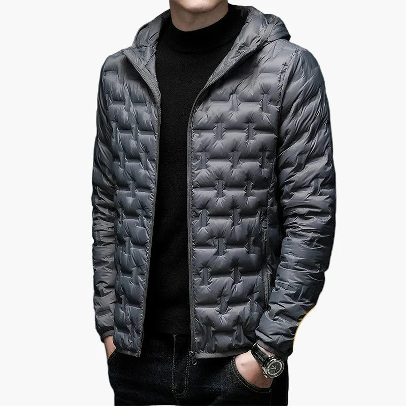 Drune | Steppjacke mit Kapuze - Winter Outdoor Freizeitjacke