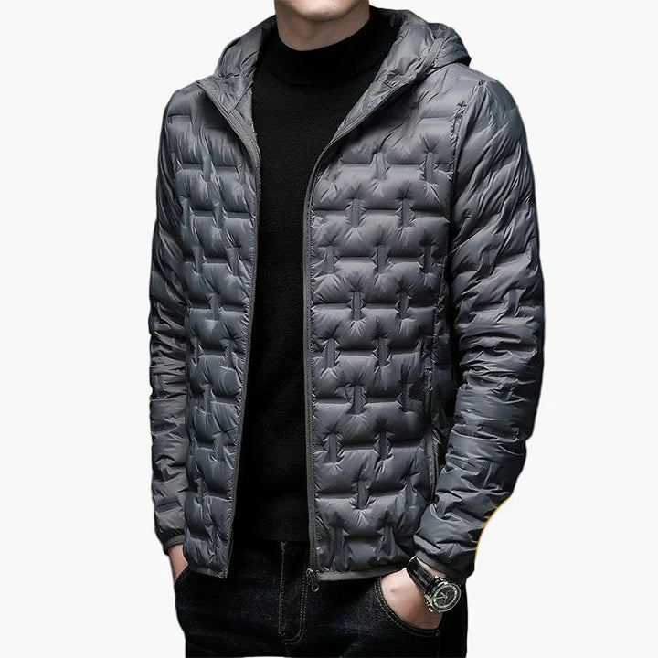 Drune | Steppjacke mit Kapuze - Winter Outdoor Freizeitjacke