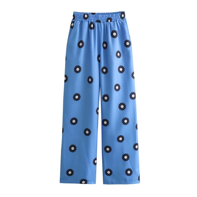 Drune - Oberteil + Hose - Lässig - Bedruckt - Sommer