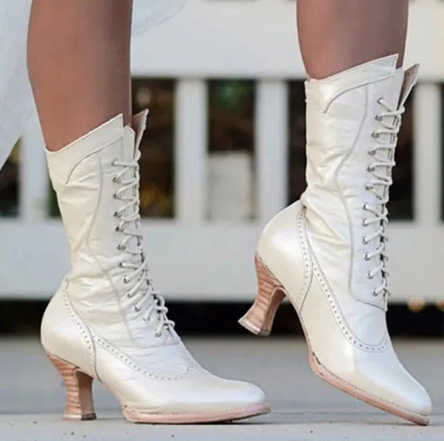 Drune | Retro Knight Stiefeletten
