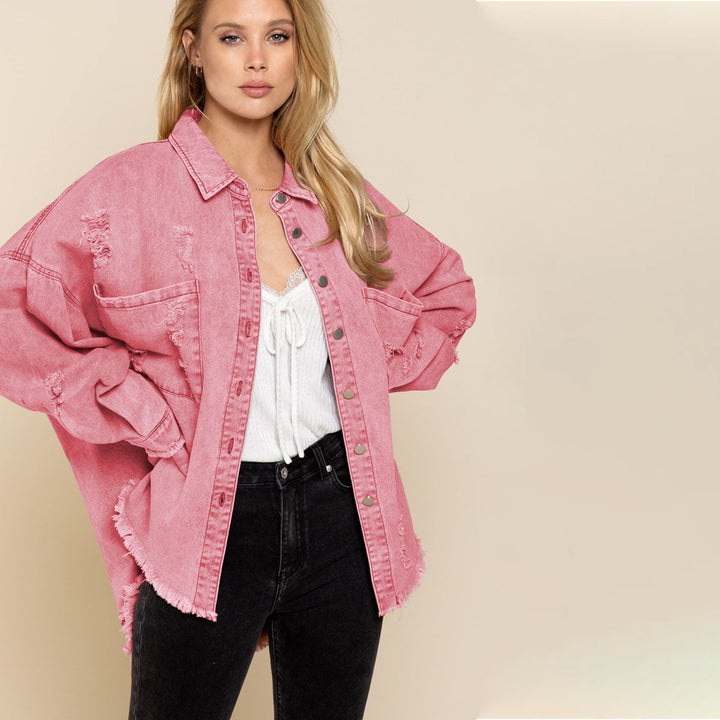 Drune | Trendiges Denim-Jacke für Damen - Stilvoll und Vielseitig