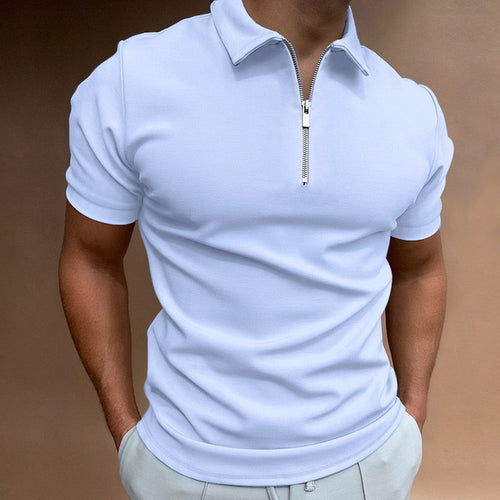 Drune | Zip-Up Polo-Shirt
