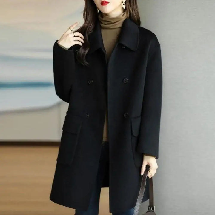 Drune | Eleganter Wollmantel für Damen