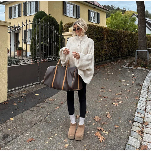 Drune | Bequeme Übergroßer Cardigan für Frauen