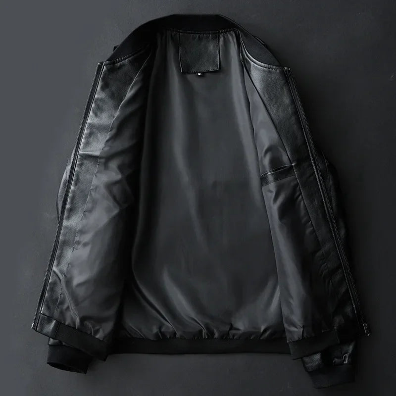 Drune | Bomberjacke aus Leder - Darel