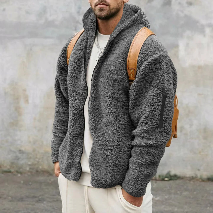 Drune | Cashmere Luxus Winterjacke Mit Kapuze Für Männer