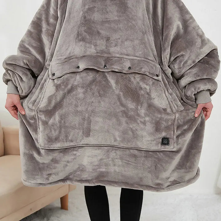 Drune | Bequemer Heizwolle Hoodie für Herren