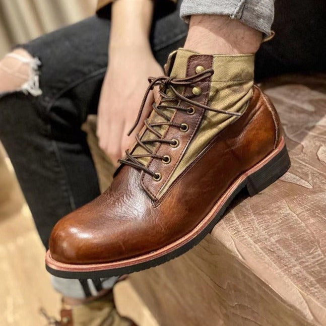 Drune | Echtes Leder Stiefel