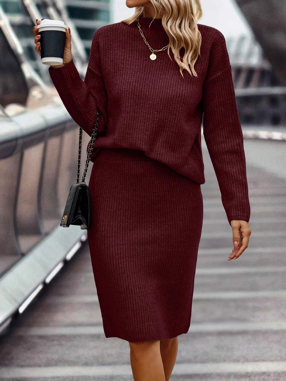 Drune | Stylisches 2-Teiliges Set für Frauen