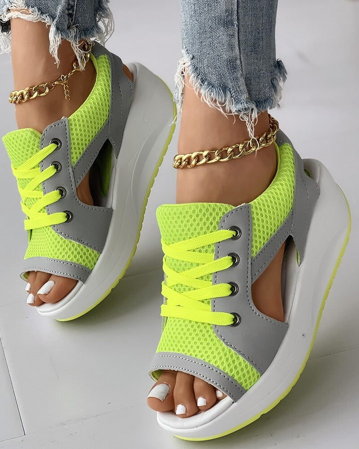 Drune Trendkick: Atmungsaktive Sneaker-Sandalen