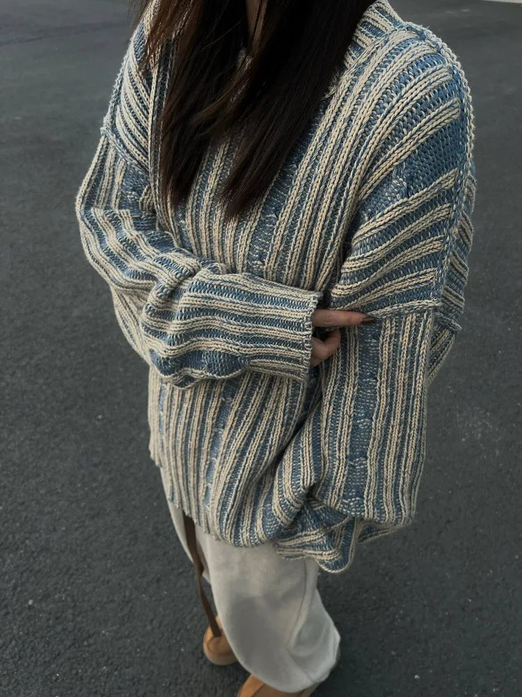 Drune | Ästhetischer Weinlese Pullover