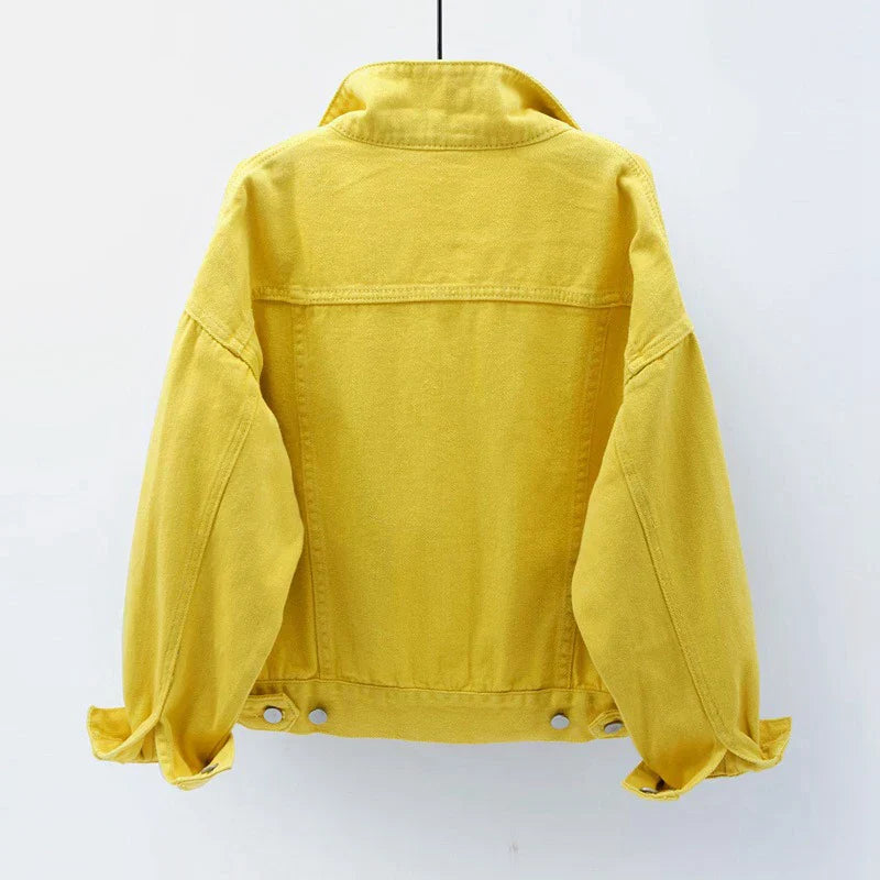 Drune | klassische Damen Jeansjacke in vielen Farben