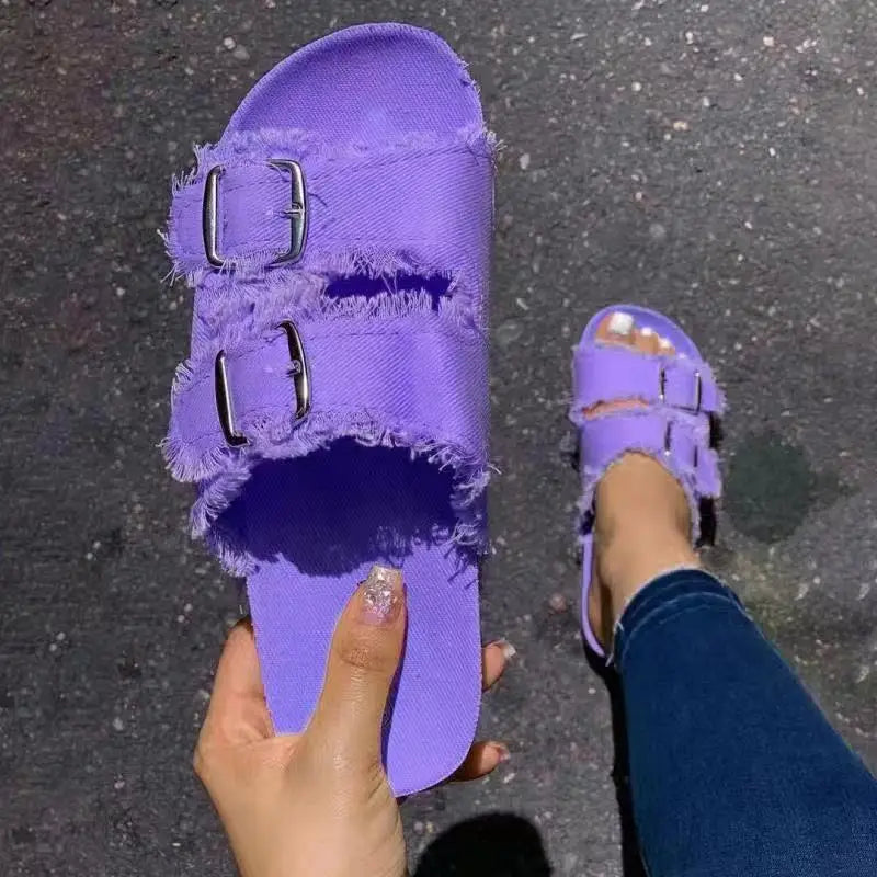 Drune | Denim Style Sandalen