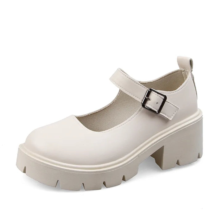 Drune | Schuhe Frauen Schuhe Mary Janes Plattform Lolita Schuhe mit Absatz Pumps Frauen Japanischer Stil Vintage Mädchen High Heels Schuhe für Frauen