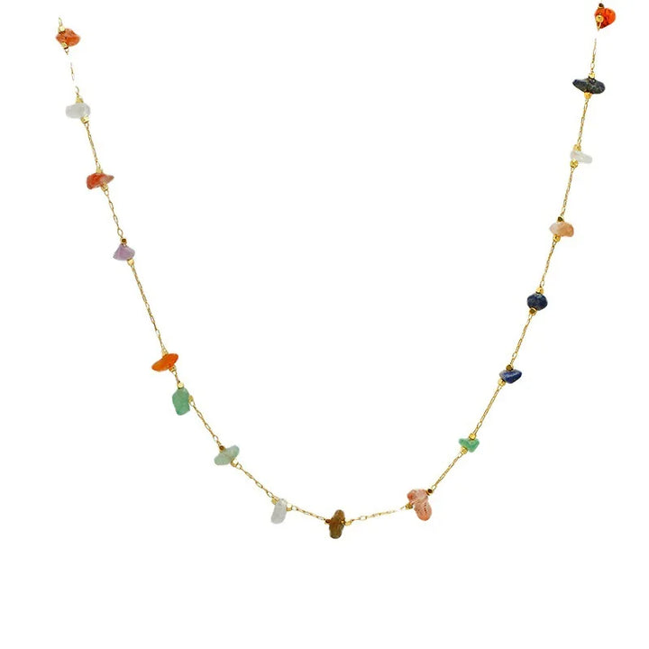 Drune | Elegante Natur Edelstein Kette