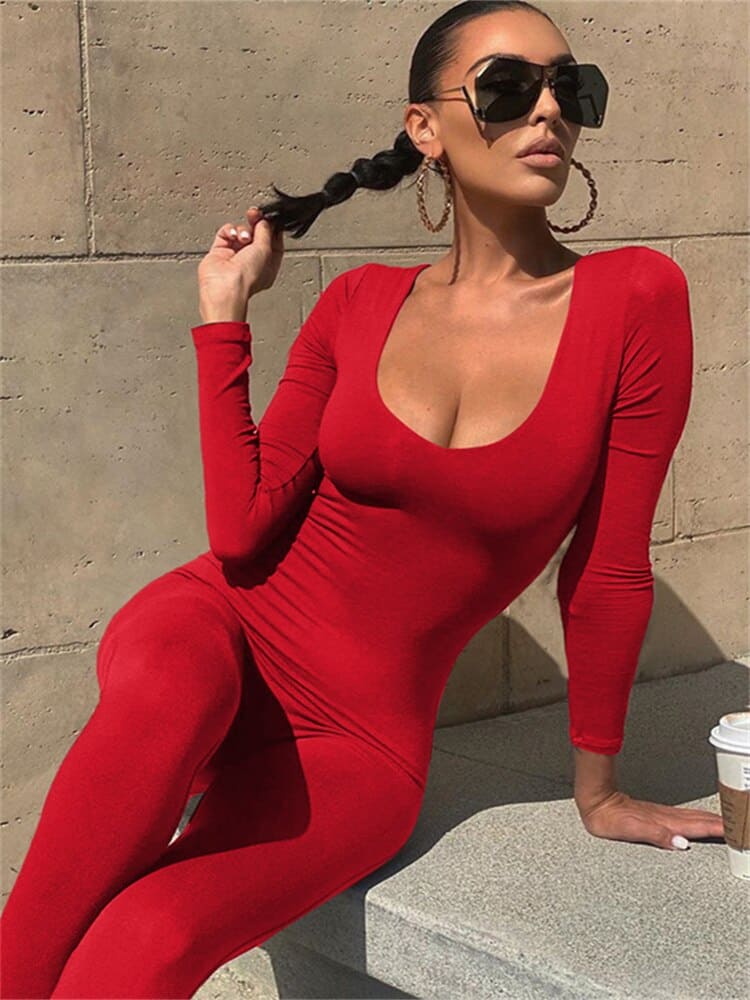 Damen Bodysuit mit Catsuit-Stil & Sexy Design | Drune