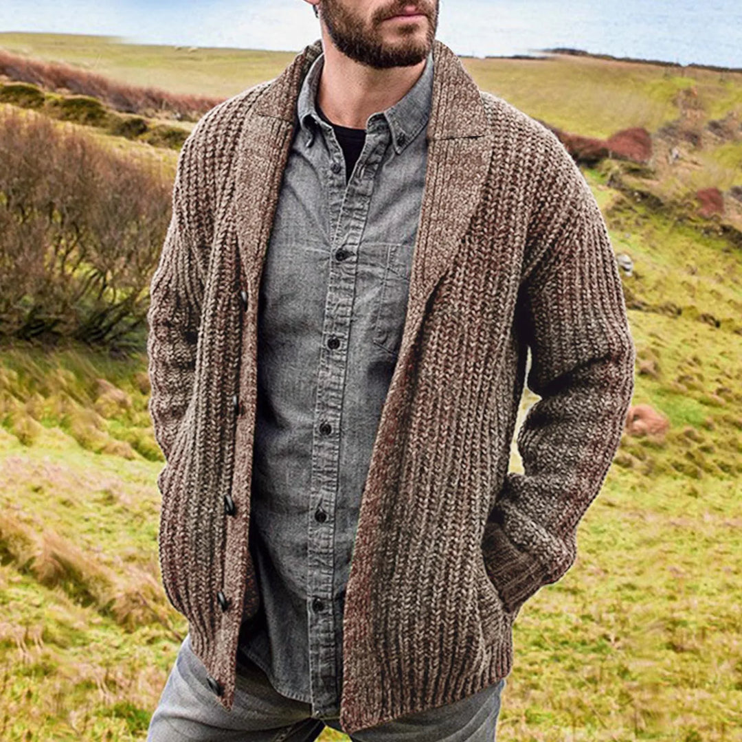 Drune | Bequeme Strickjacke Herren