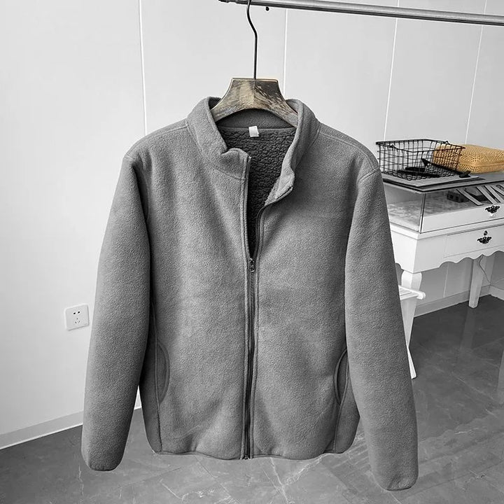 Drune | Fleecejacke mit Stehkragen