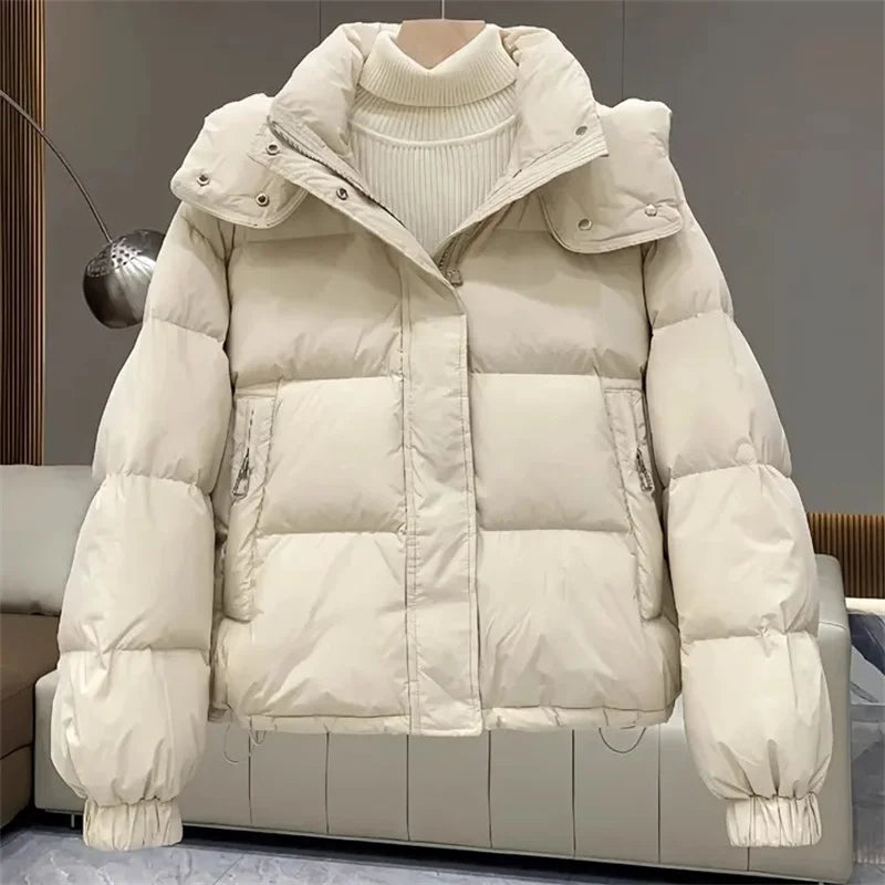 Drune | Lässige Winter Pufferjacke