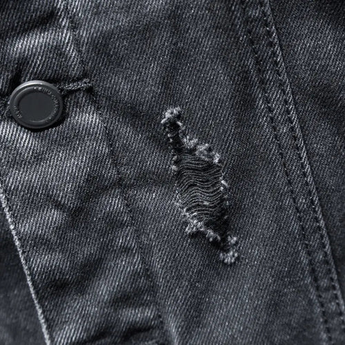 Drune | Jeansjack mit Kapuze für Herren
