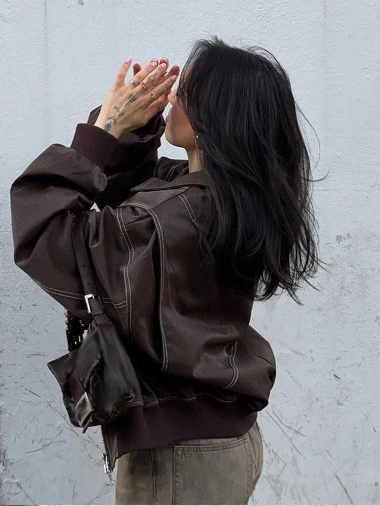 Drune | Oversized-Jacke - Herbstmode