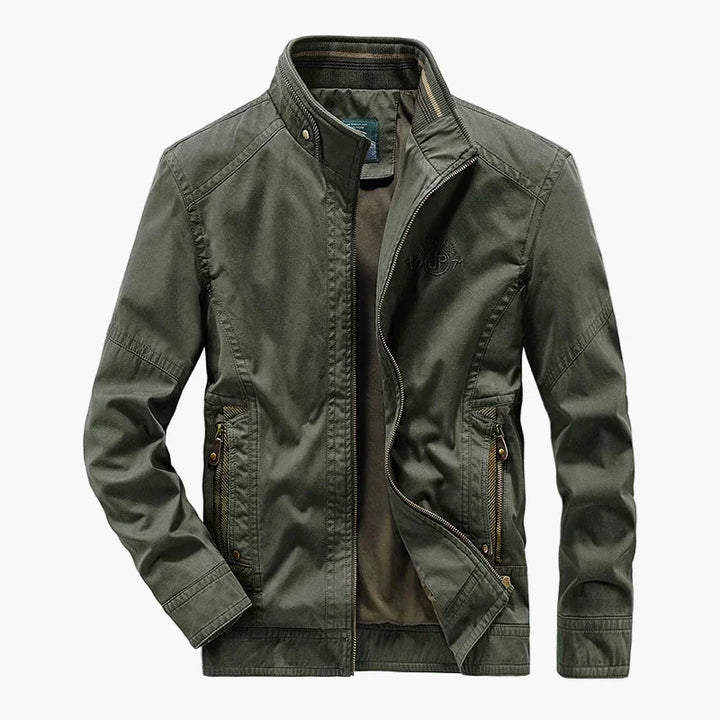 Drune | Übergangsjacke Casual Streetwear mit Stehkragen - Stilvolle Freizeitjacke für Alltag und Outdoor