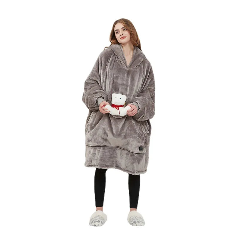 Drune | Bequemer Heizwolle Hoodie für Herren