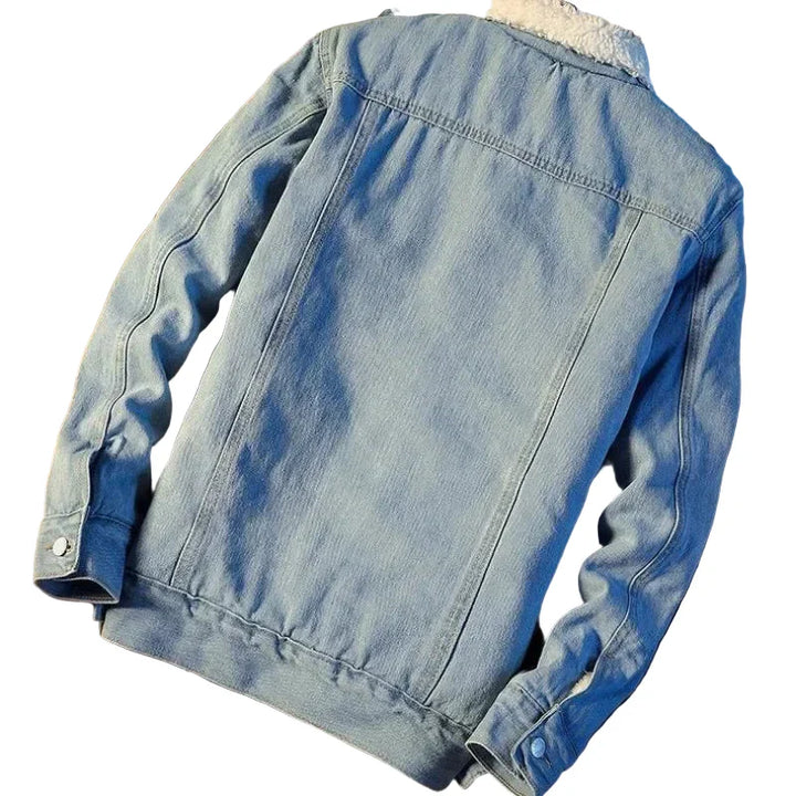 Drune | Freizeitjacke mit Lammfelloptik - Modische Übergangsjacke für Alltag und Freizeit