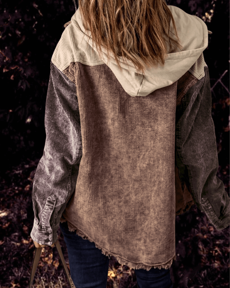 Drune | Damenjacke Mit Retro Look Und Funktionalen Taschen