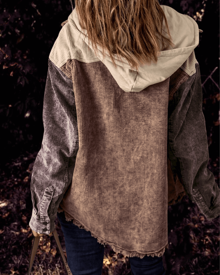 Drune | Damenjacke Mit Retro Look Und Funktionalen Taschen
