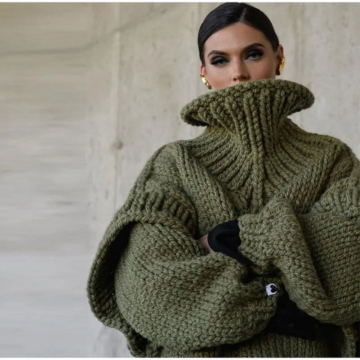 Drune | Chunky Strickpullover Oversized und Trendy Perfekt Für Den Herbst