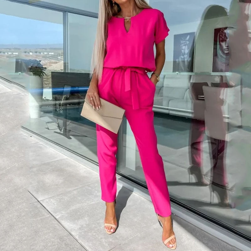 Drune | Kurzarm-Overall | Bequemer und trendiger Look