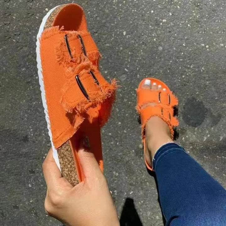 Drune | Denim Style Sandalen