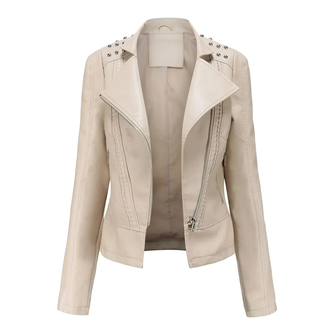 Drune | Elegante Slim-Lederjacke