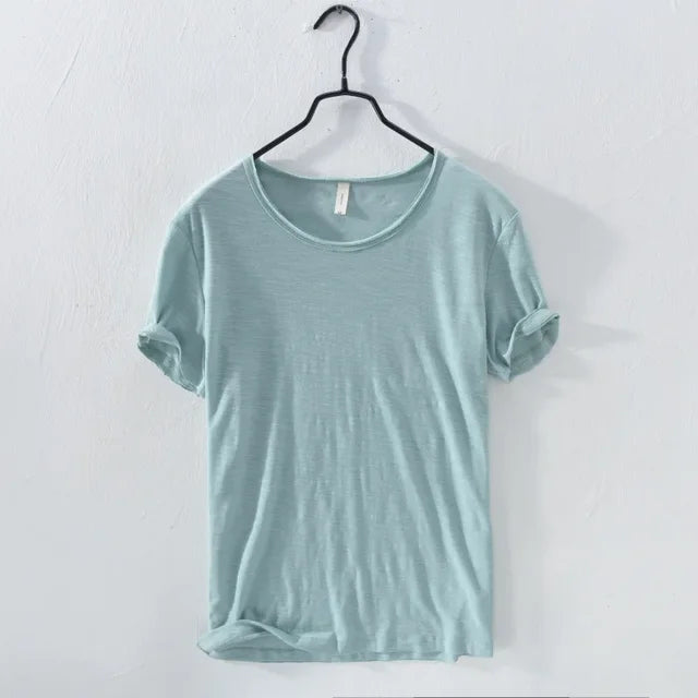Drune | Herren Slim Fit Baumwoll T-shirt