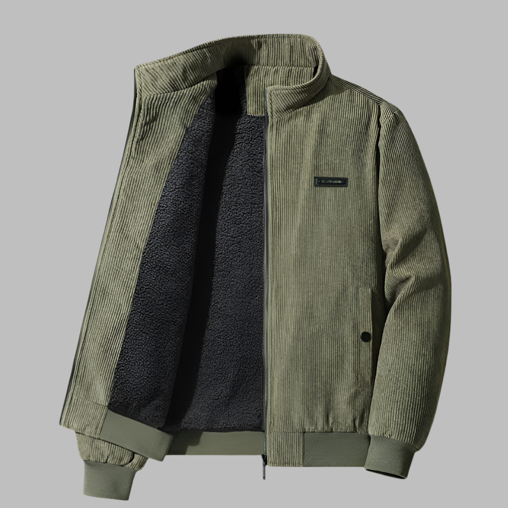 Drune | Herren Corduroy Winterjacke