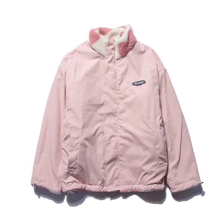 Damen Winterjacke aus Polyester mit Herz-Muster & Wärmender Fütterung | Drune