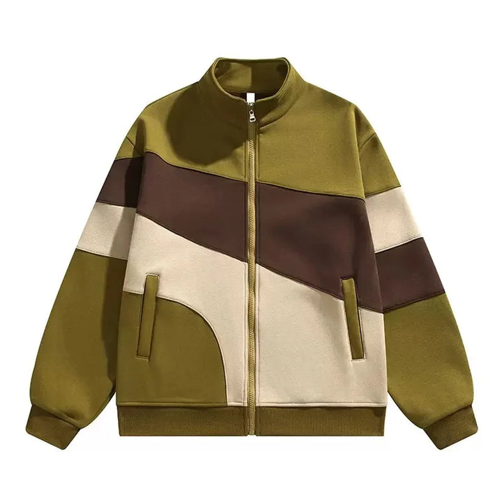 Drune | Sportjacke mit Reißverschluss und Farbblockierung - Ardan