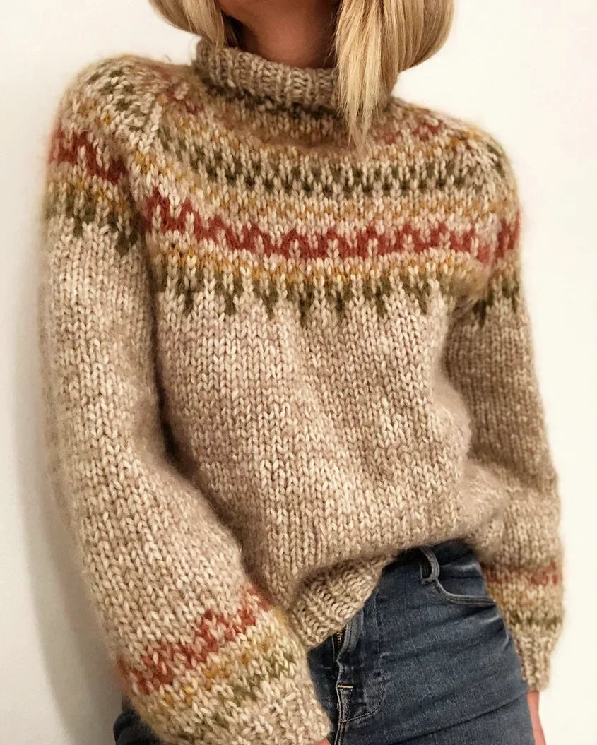 Drune | Rollkragenpullover warm gestrickt