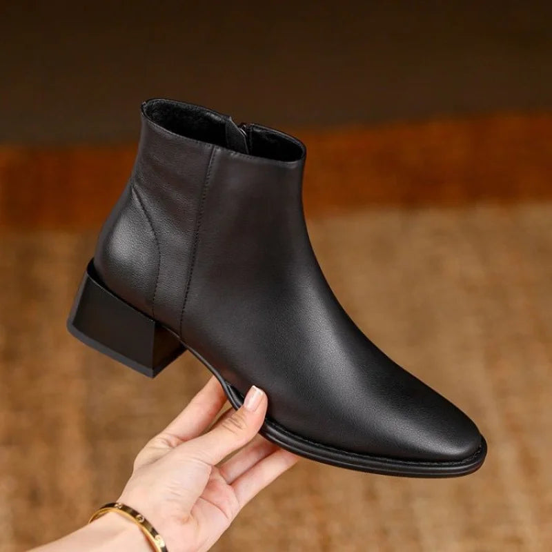 Drune | Chunky Absatz Stiefeletten